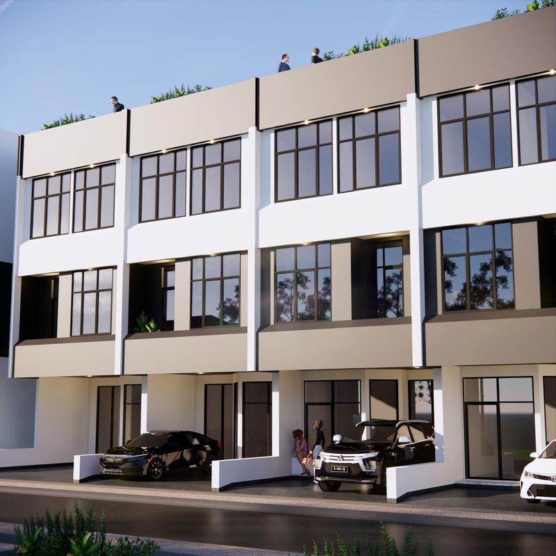 Rumah 3 lantai plus rooftop bisa dijadikan tempat tinggal atau usaha  - 2