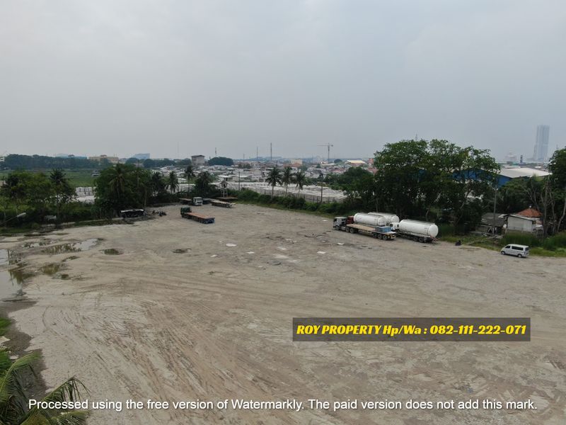 Dijual Tanah di Cakung Cilincing Seluas 1.8 Ha Dekat Tol Cakung - DIJUAL PER KAVLING COCOK BUAT GUDANG - 3