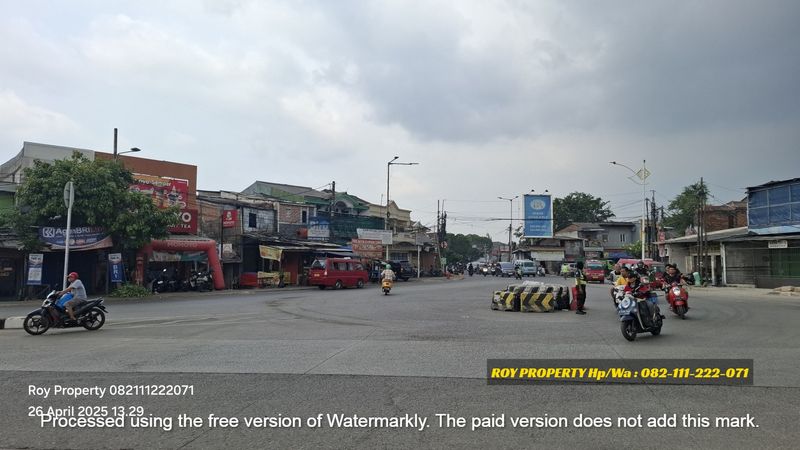 Dijual Tanah di Plumpang Semper Simpang Lima 343 m2 Area Komersil Posisi di Hook - 2