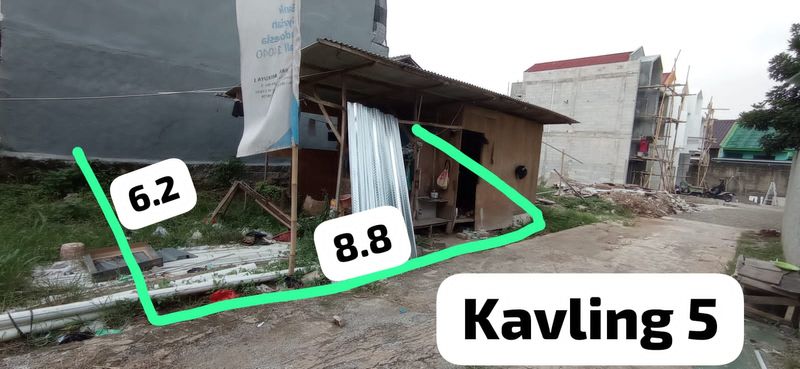 Tanah Kavling Siap Bangun Dalam Kompleks Cluster Cilangkap Cipayung Jakarta Timur - 5