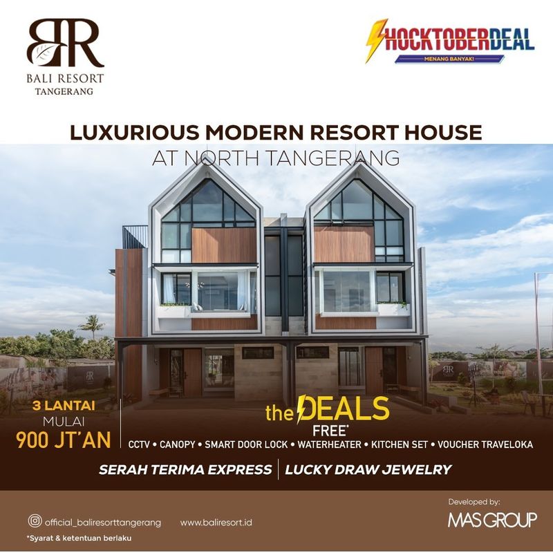 Rumah Mewah di KABUPATEN TANGERANG, Banten - 3