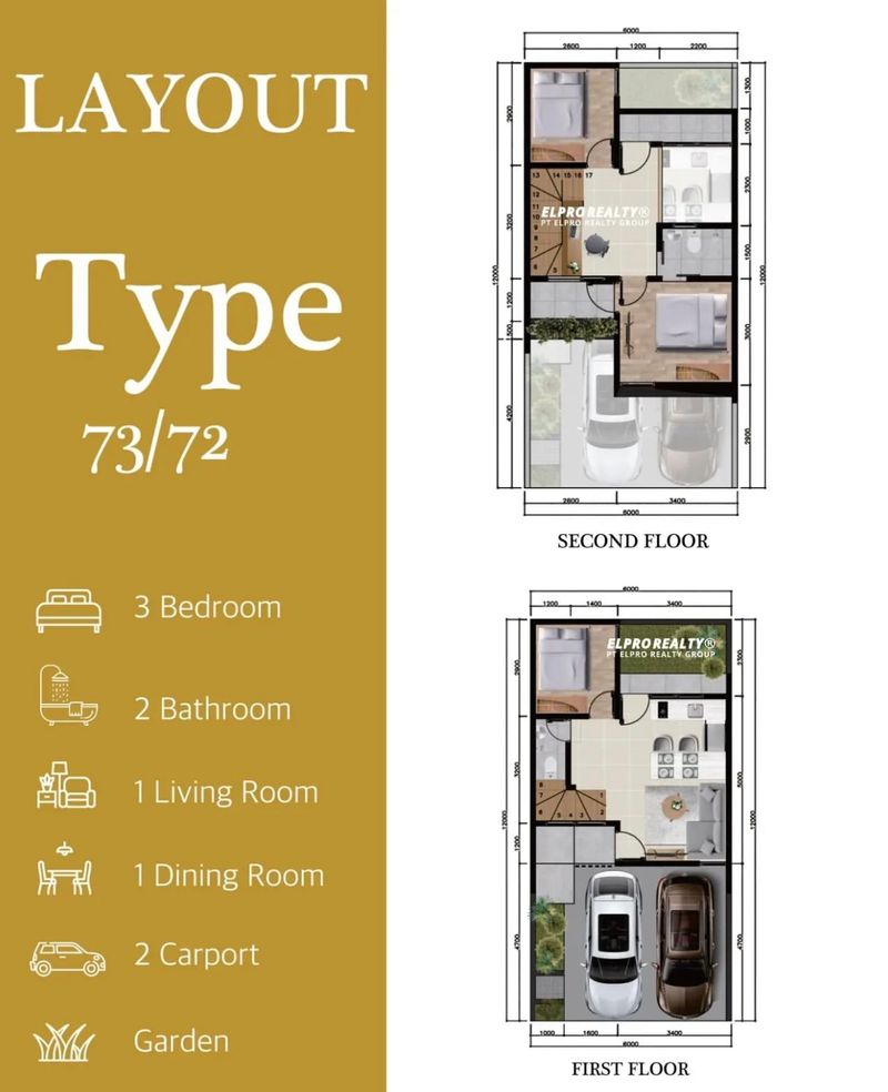 Rumah Modern di KOTA DEPOK, Jawa Barat - 3