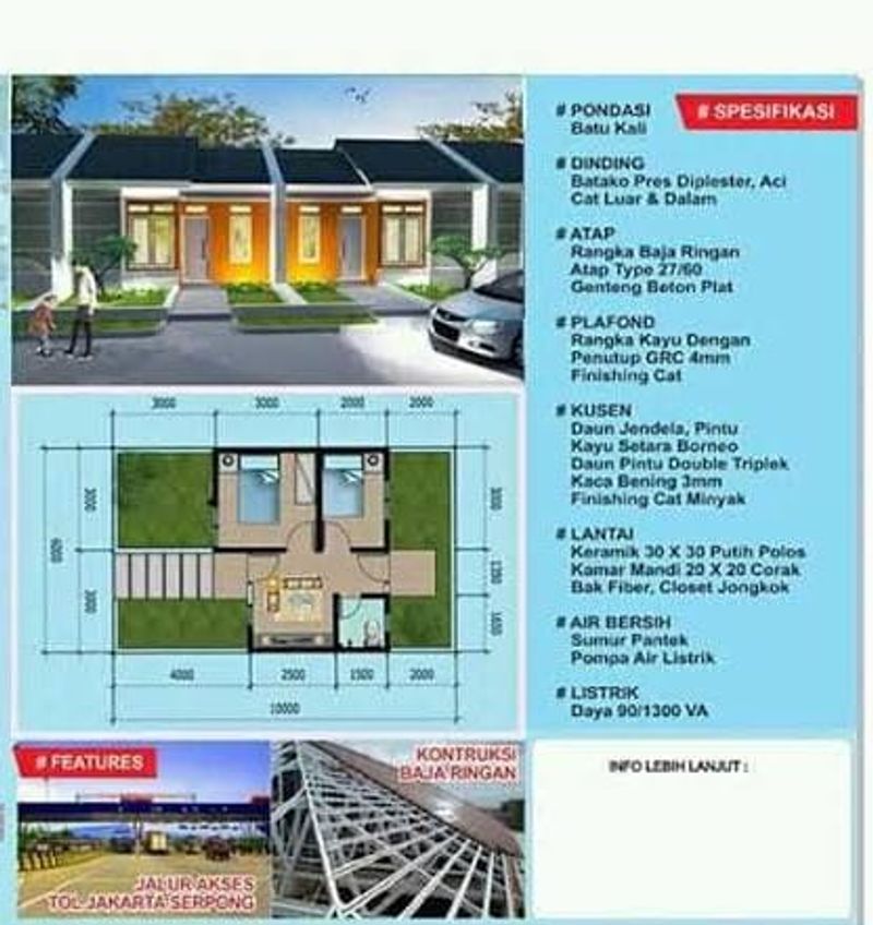 Rumah Minimalis di KABUPATEN BOGOR, Jawa Barat - 4