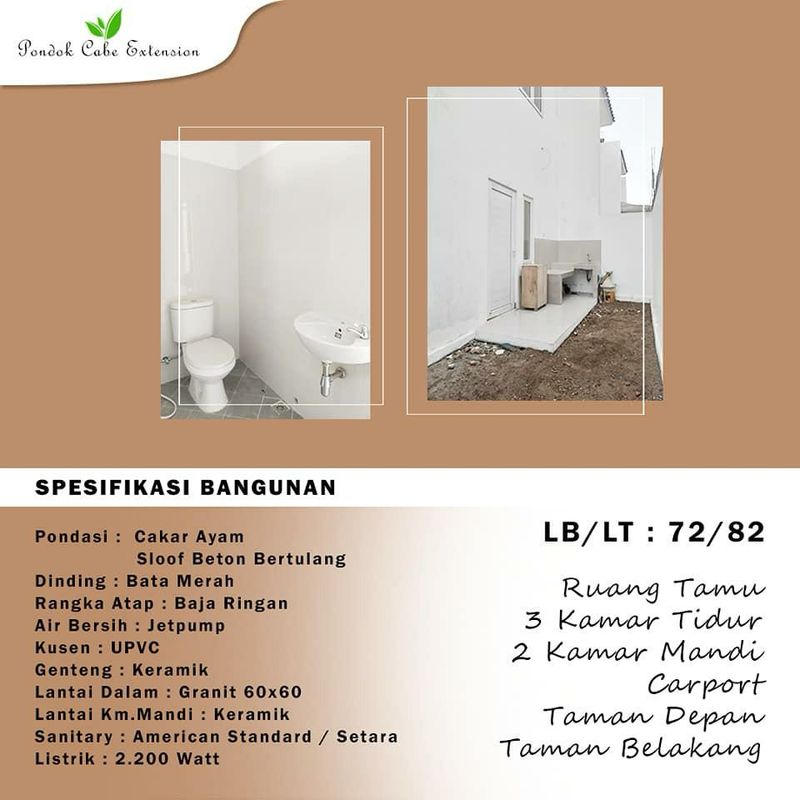  Dijual Rumah Siap Huni di kota tangerang selatan, Banten - 2