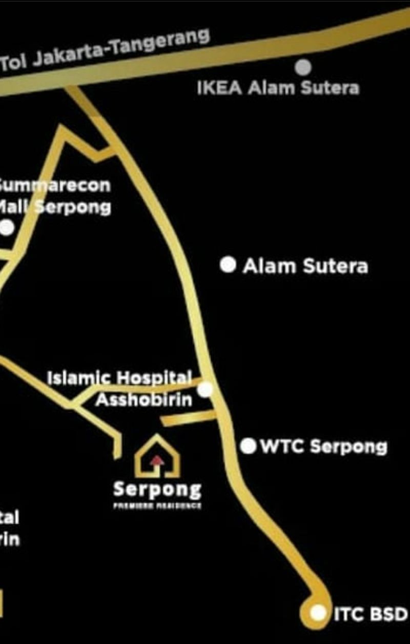 Dijual Rumah Siap Huni Semi Furnish di Kota Tangerang Selatan– Serpong Premiere Residence, Last Unit! - 4