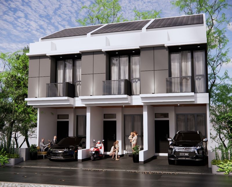 Rumah Dengan Design Minimalis Modern Di Tengah Kota Jakarta  - 5