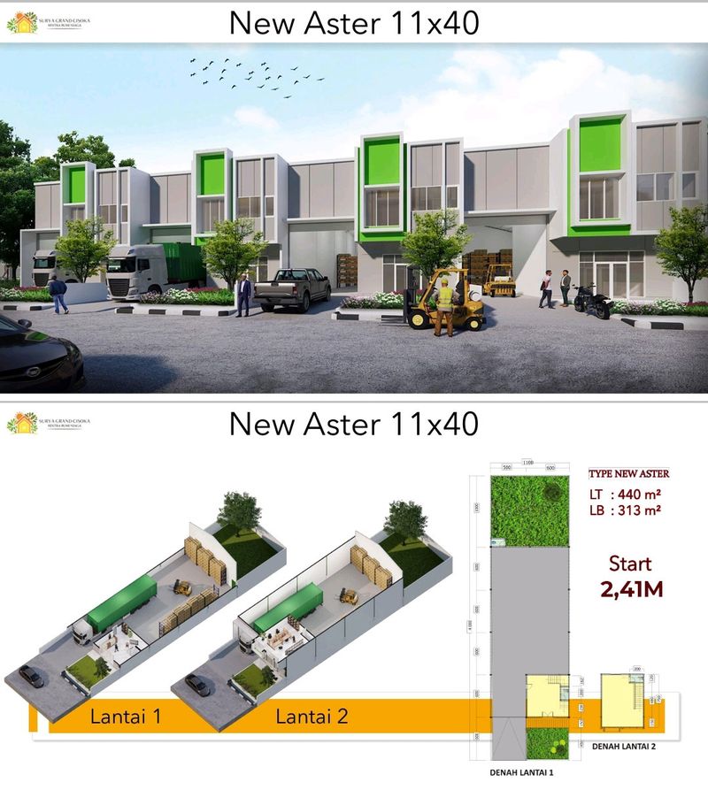 Dijual Gudang Modern Surya Grand Cisoka - 4