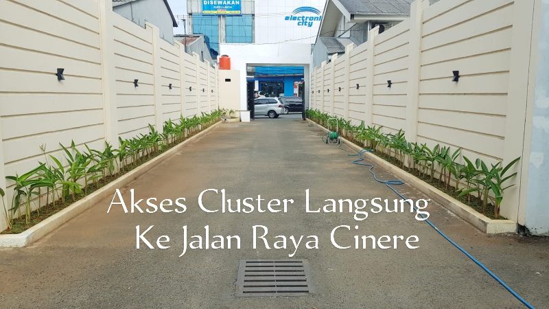 Rumah 2 Lantai Cinere Depok, Dalam Kompleks Cluster Akses Mobil Langsung ke Jalan Raya Cinere Depok - 4