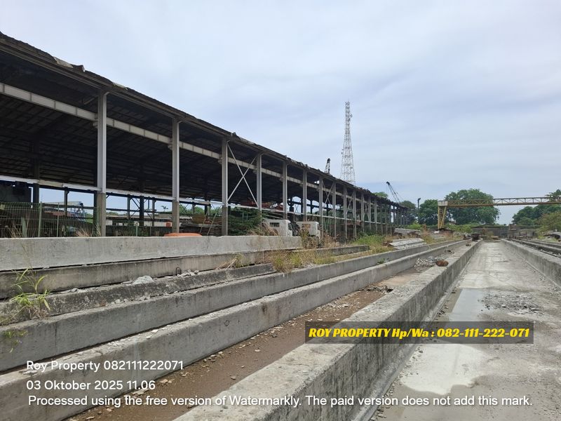 Dijual Tanah di Cakung Cilincing Luas 4 Ha Open Yard Full Cor Beton Cocok Buat Gudang - 5