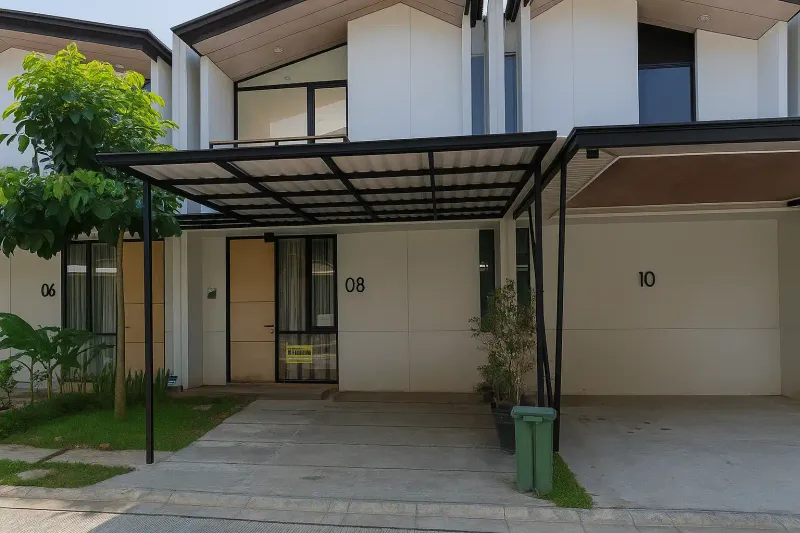 Rumah Disewa di Cibodas, Kota Tangerang — 2 KT, 2 KM