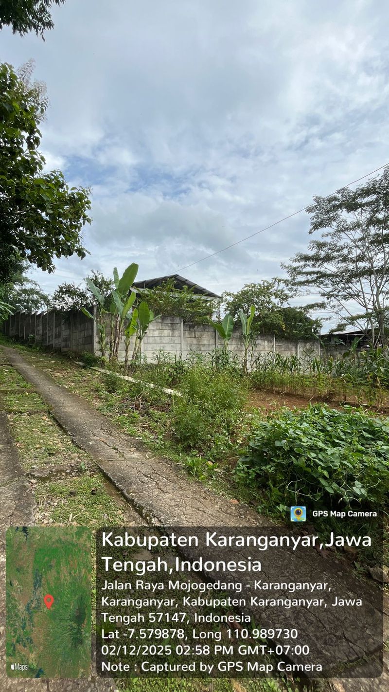 Tanah Kosong di Kabupaten Karanganyar, Jawa Tengah - 5