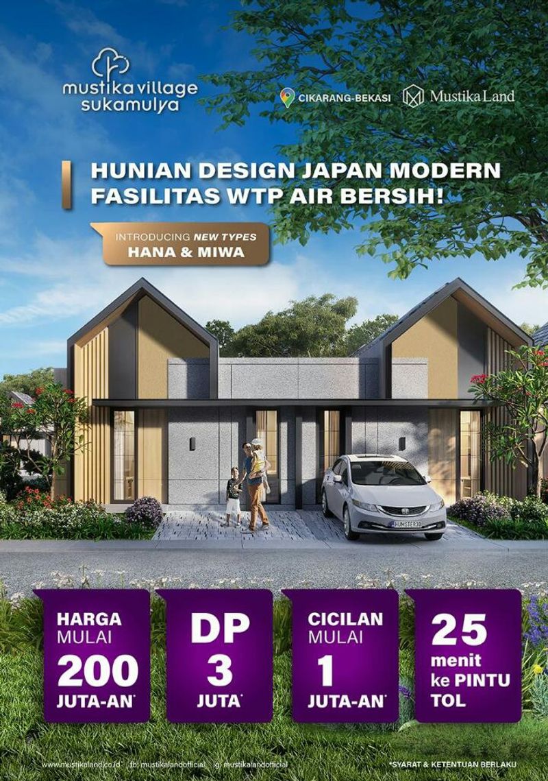 Rumah Modern di KABUPATEN BEKASI, Jawa Barat - 3