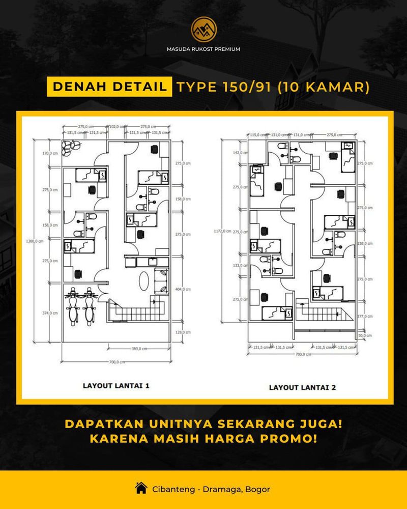 Rukost Premium Dekat Kampus IPB Bogor - 5