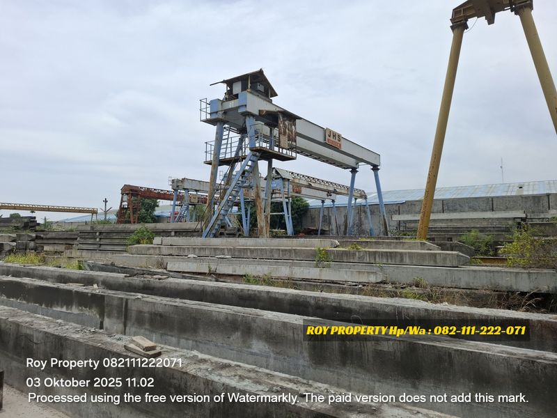 Dijual Tanah Besar di Cakung Cilincing Luas 4 ha Full Cor Beton di Pinggir Tol Cakung - 3