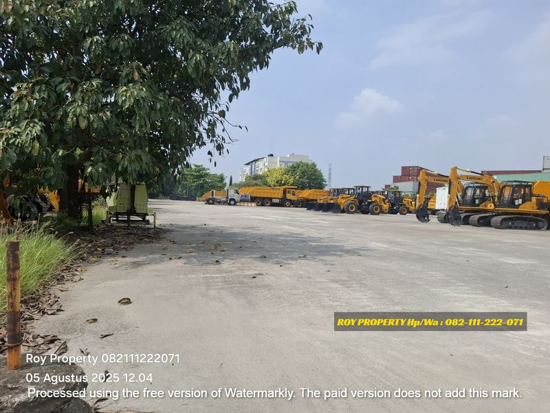 Disewakan Tanah Open Yard di Cakung Cilincing 1.5 Ha Full Cor Beton - 2