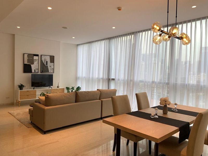 For Rent / Sell Luxury Secondary Casa Domaine Apartment | City View | Direct Access to Sudirman | Best Deal - 3