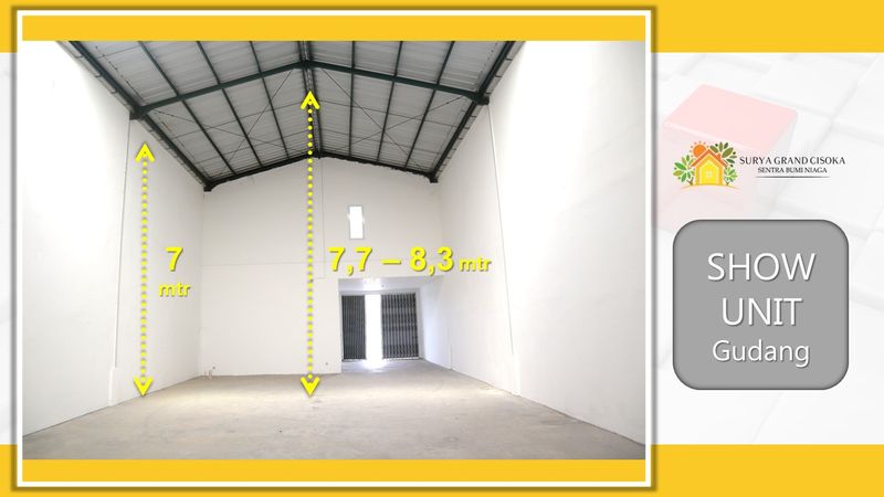 Dijual Gudang Modern Surya Grand Cisoka - 5