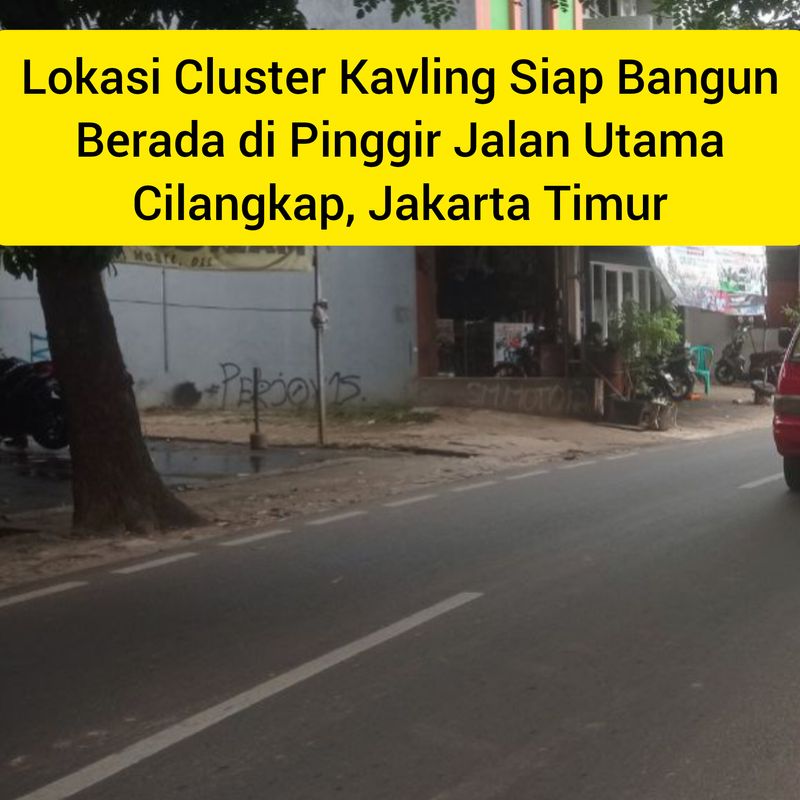 Tanah Kavling Siap Bangun Dalam Kompleks Cluster Cilangkap Cipayung Jakarta Timur - 2