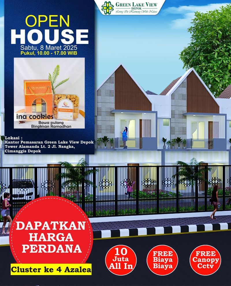 Dijual Rumah Minimalis di kota depok, Jawa Barat - 3