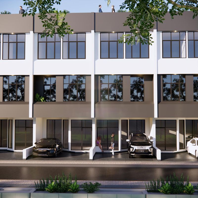 Rumah 3 lantai plus rooftop bisa dijadikan tempat tinggal atau usaha  - 3