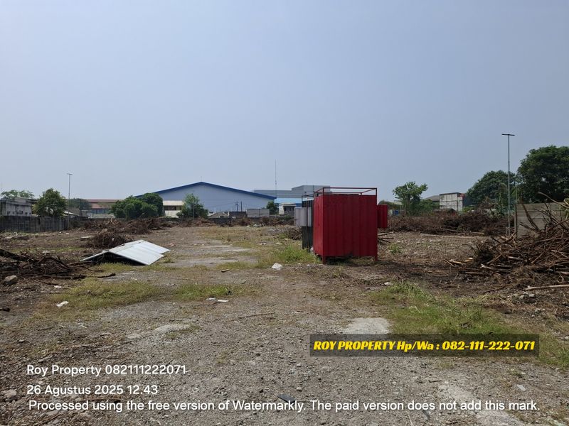 TERMURAH Disewakan Tanah di Marunda 7500 m2 Dekat Marunda Center dan Pintu Tol Tarumajaya - 5