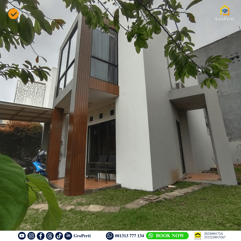 Jual Cepat Rumah Cantik Grand Cibubur Siap Huni - 2