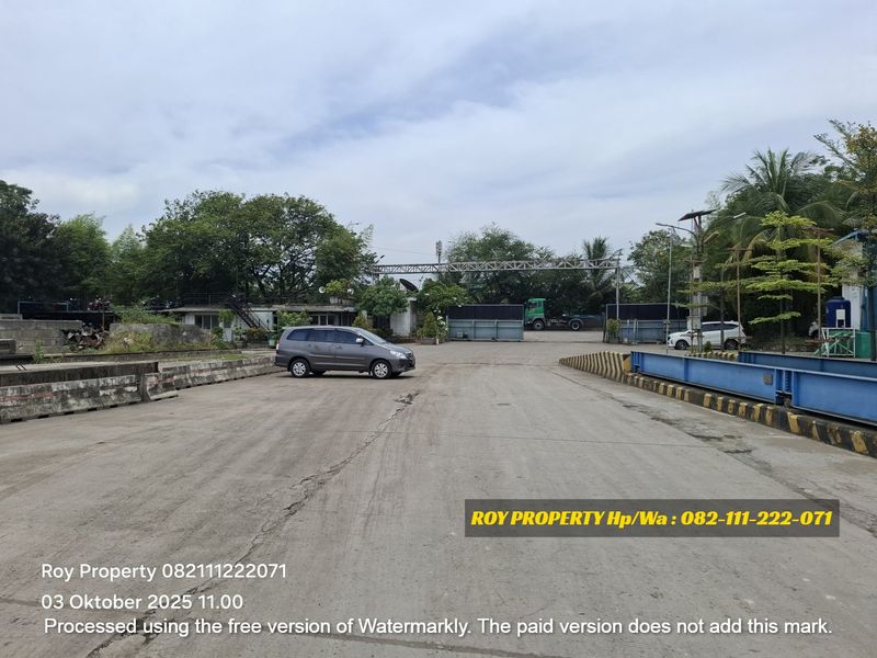 DIJUAL CEPAT Tanah di Cakung Cilincing Luas 4 Ha Open Yard Cor Beton Siap Pakai - 3