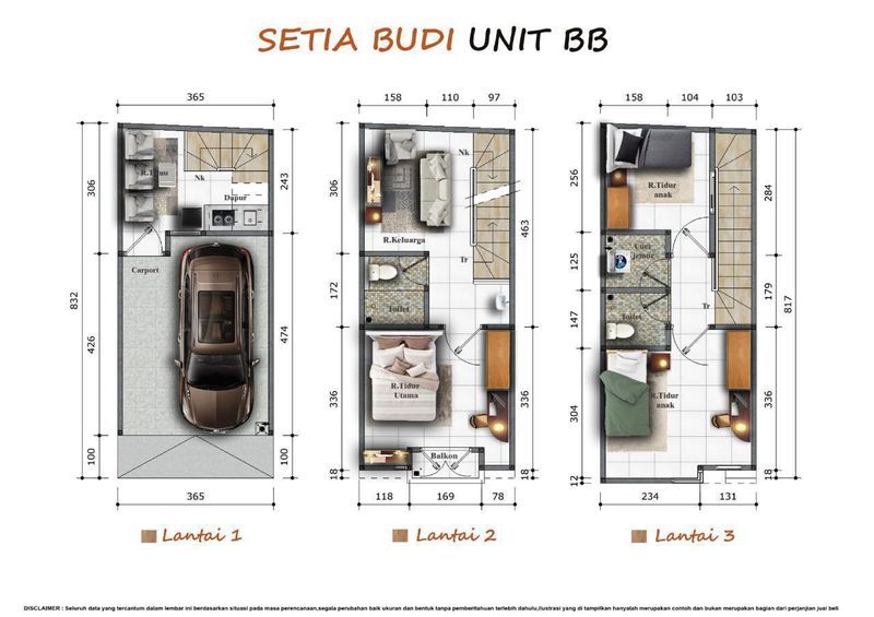 Rumah mewah minimalis harga menarik  - 2