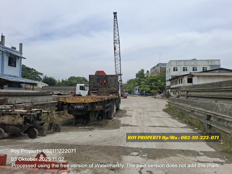 Dijual Tanah Besar di Cakung Cilincing Luas 4 ha Full Cor Beton di Pinggir Tol Cakung - 4