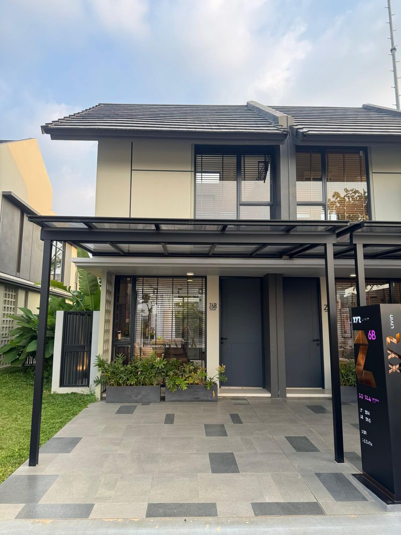Dijual Rumah Minimalis Park Serpong dengan Konsep Backyard By Lippoland  - 2