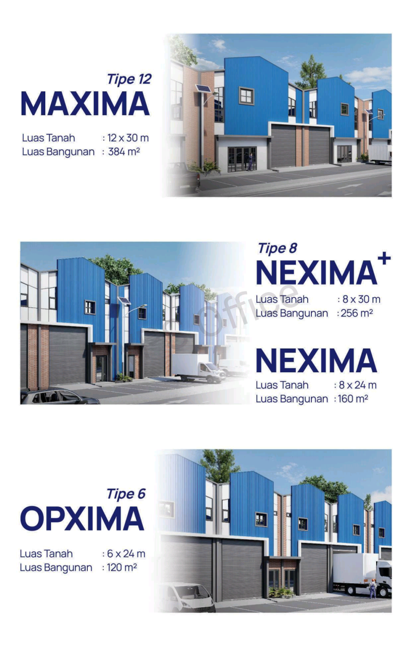 Dijual Gudang Laksana Opxima Type 6 - 2