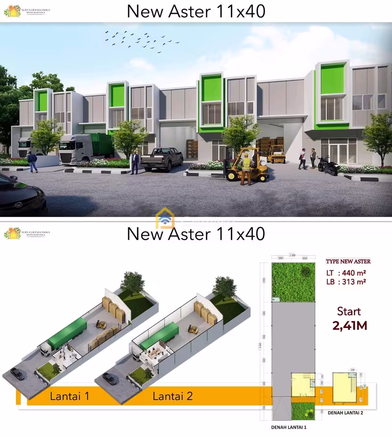 Dijual Gudang Baru di Jalan Raya Cisoka Balaraja - 4