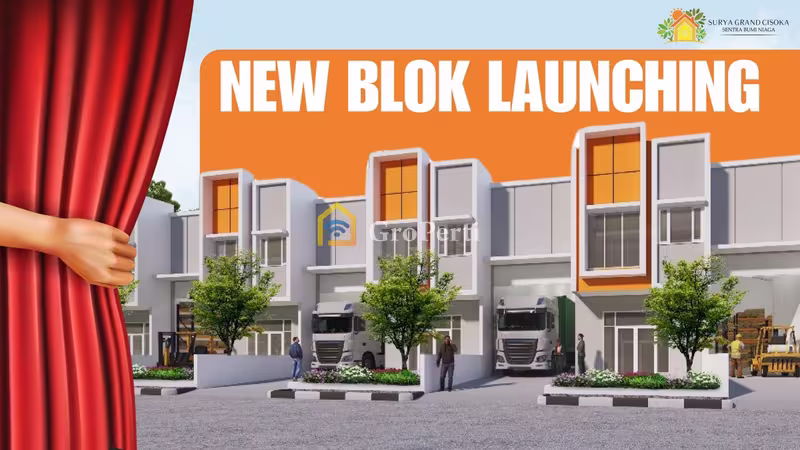 Dijual Gudang Baru di Jalan Raya Cisoka Surya Grand Cisoka - 2