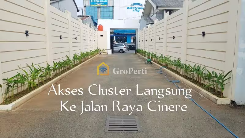 Rumah 2 Lantai Cinere Depok, Dalam Kompleks Cluster Akses Mobil Langsung ke Jalan Raya Cinere Depok - 4