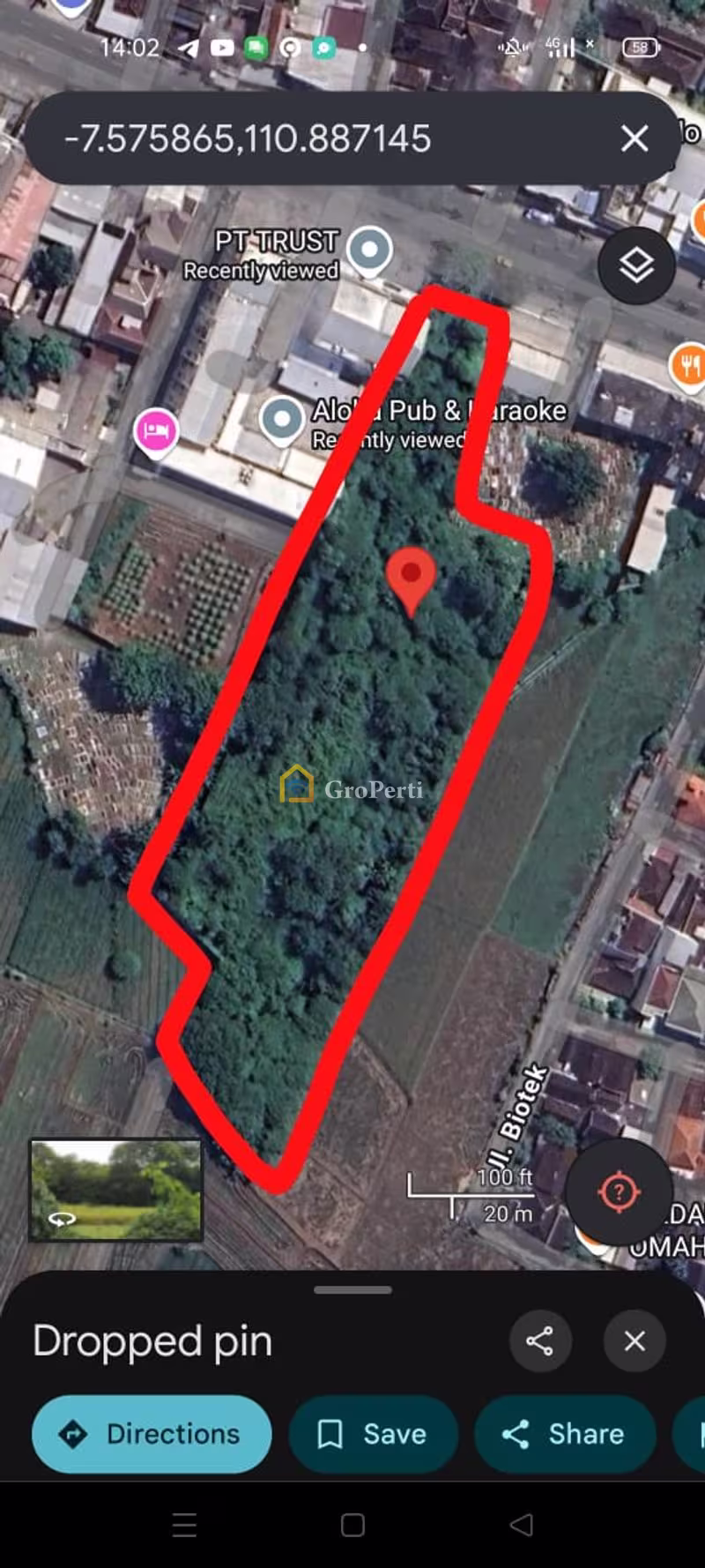 Gudang Dijual di Mojolaban, Kabupaten Sukoharjo