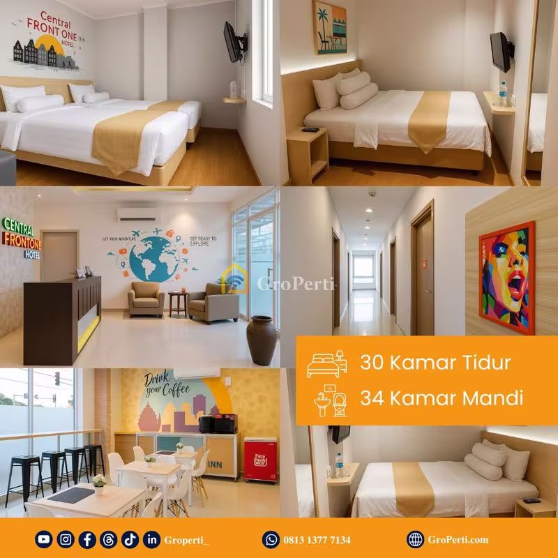 Dijual Hotel Central Front Inn Dekat Bandara Soekarno Hatta Di Kota Tangerang, Banten - 3