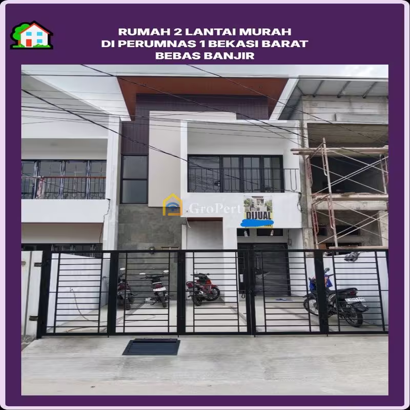 Rumah Dijual di Bekasi Barat, Kota Bekasi — 3 KT, 2 KM